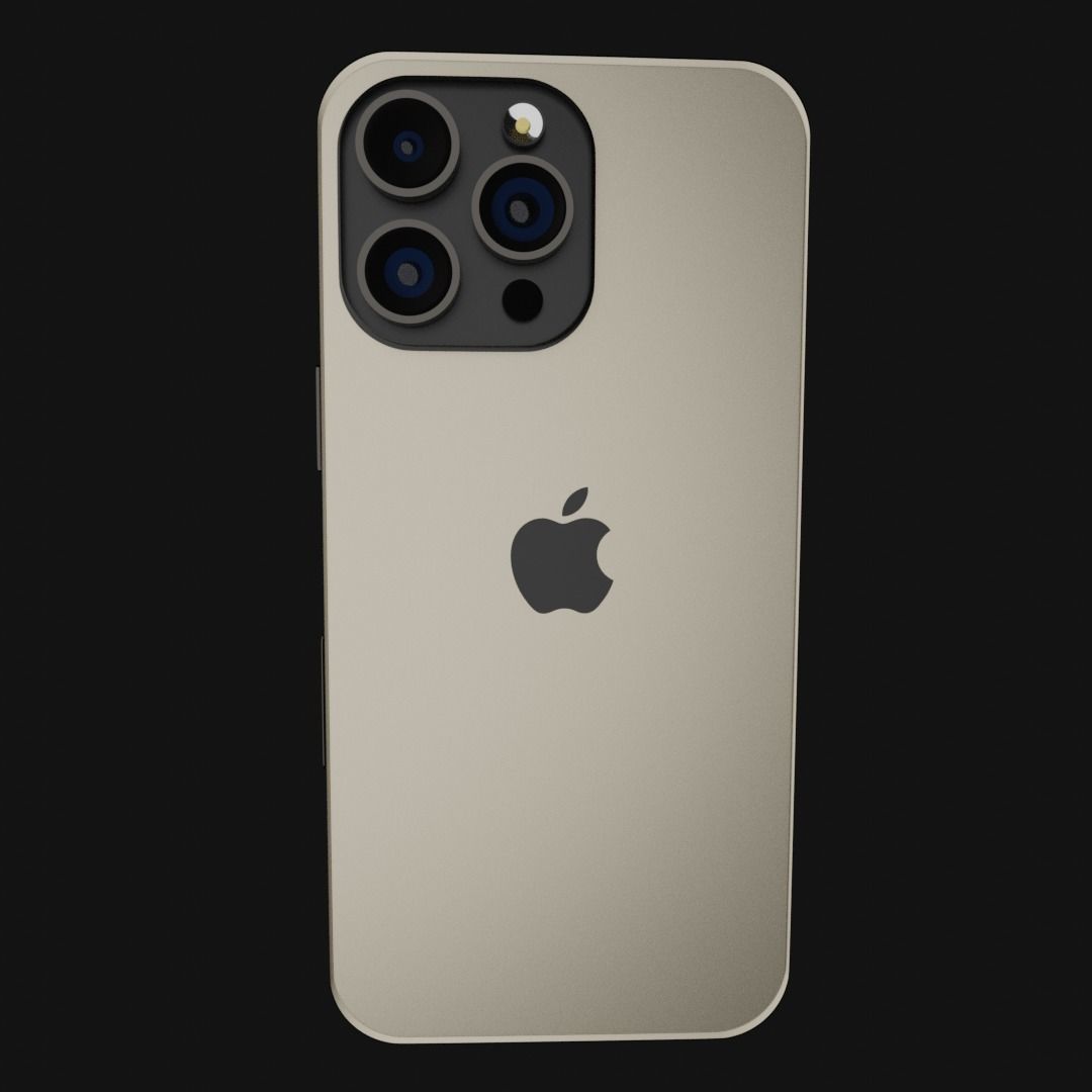 Iphone 14 Pro 3D model_3