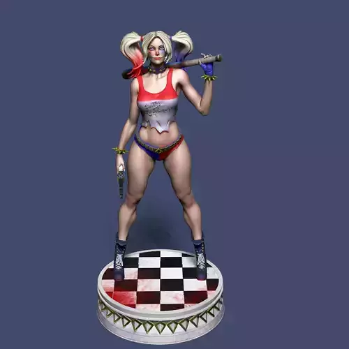 Harley Quinn from 3D printing