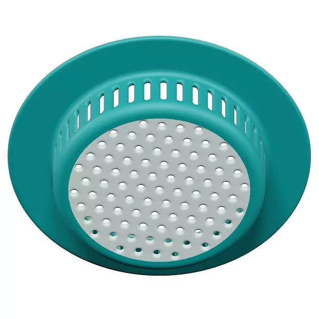 PVC Kitchen Sink Strainer 3D model_0