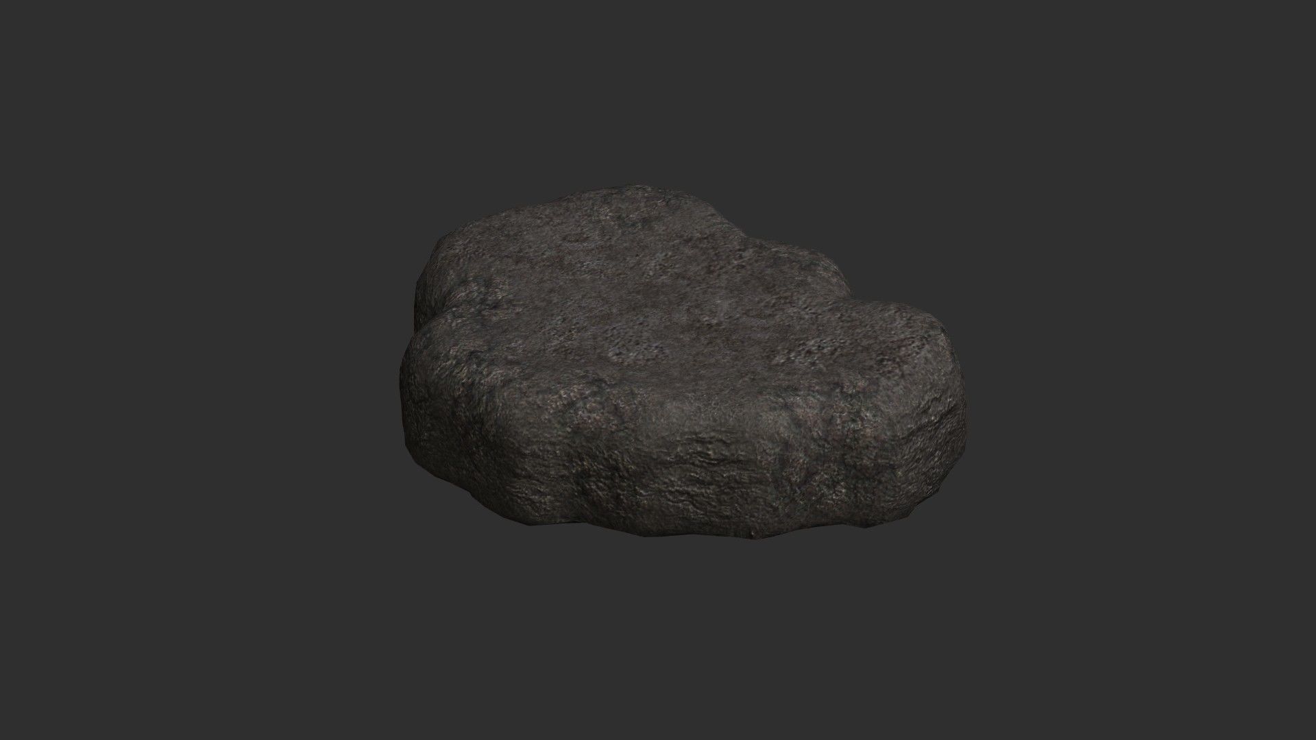 Cave Platform 1 - 4 Combo - Base Low-poly 3D model_12
