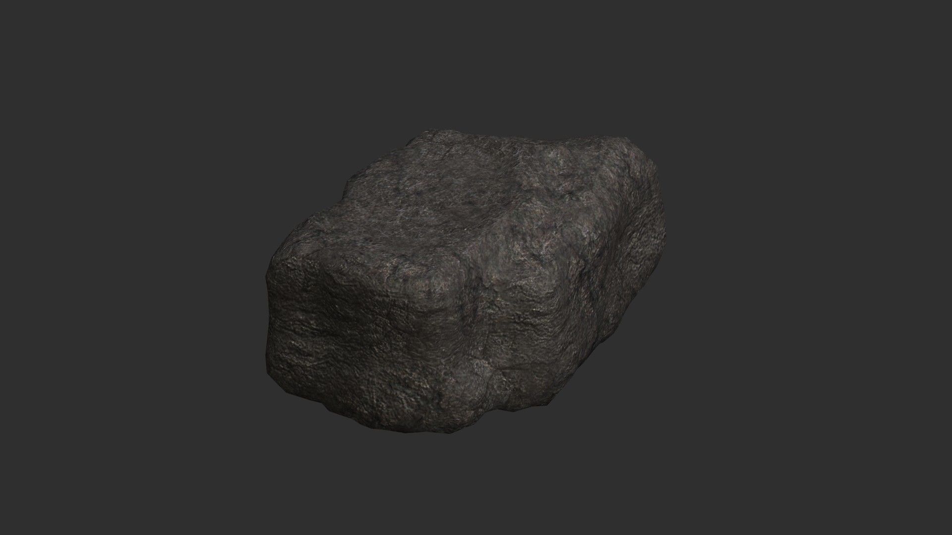 Cave Platform 1 - 4 Combo - Base Low-poly 3D model_18