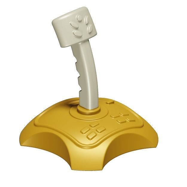 Baby Gamepad Toy 3D model_2