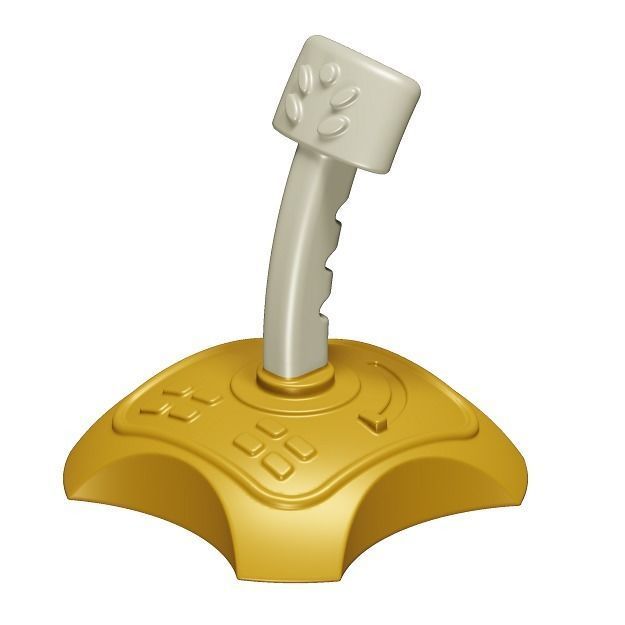 Baby Gamepad Toy 3D model_1