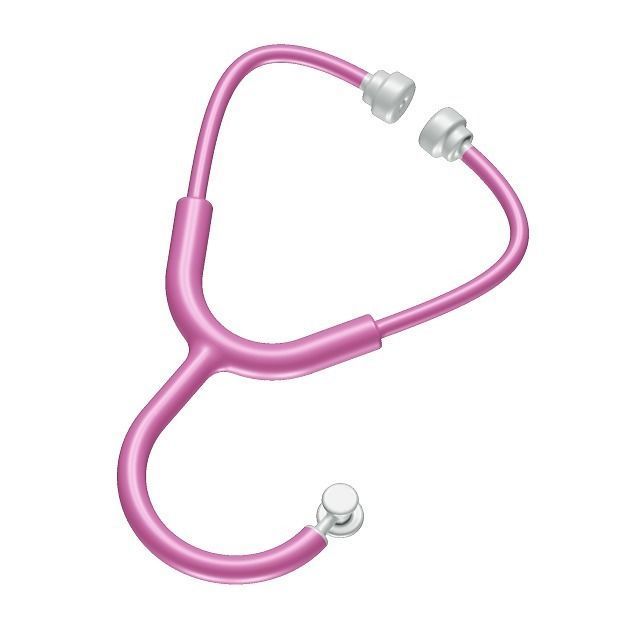 Baby Stethoscope Toy 3D model_1