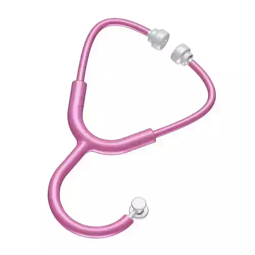 Baby Stethoscope Toy 3D model