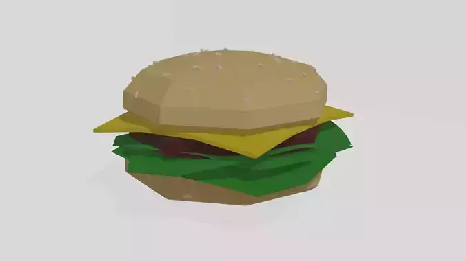 LOWPOLY BURGER 