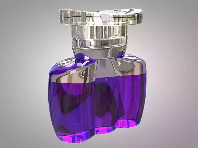 Perfume Bottle Low-poly 3D model