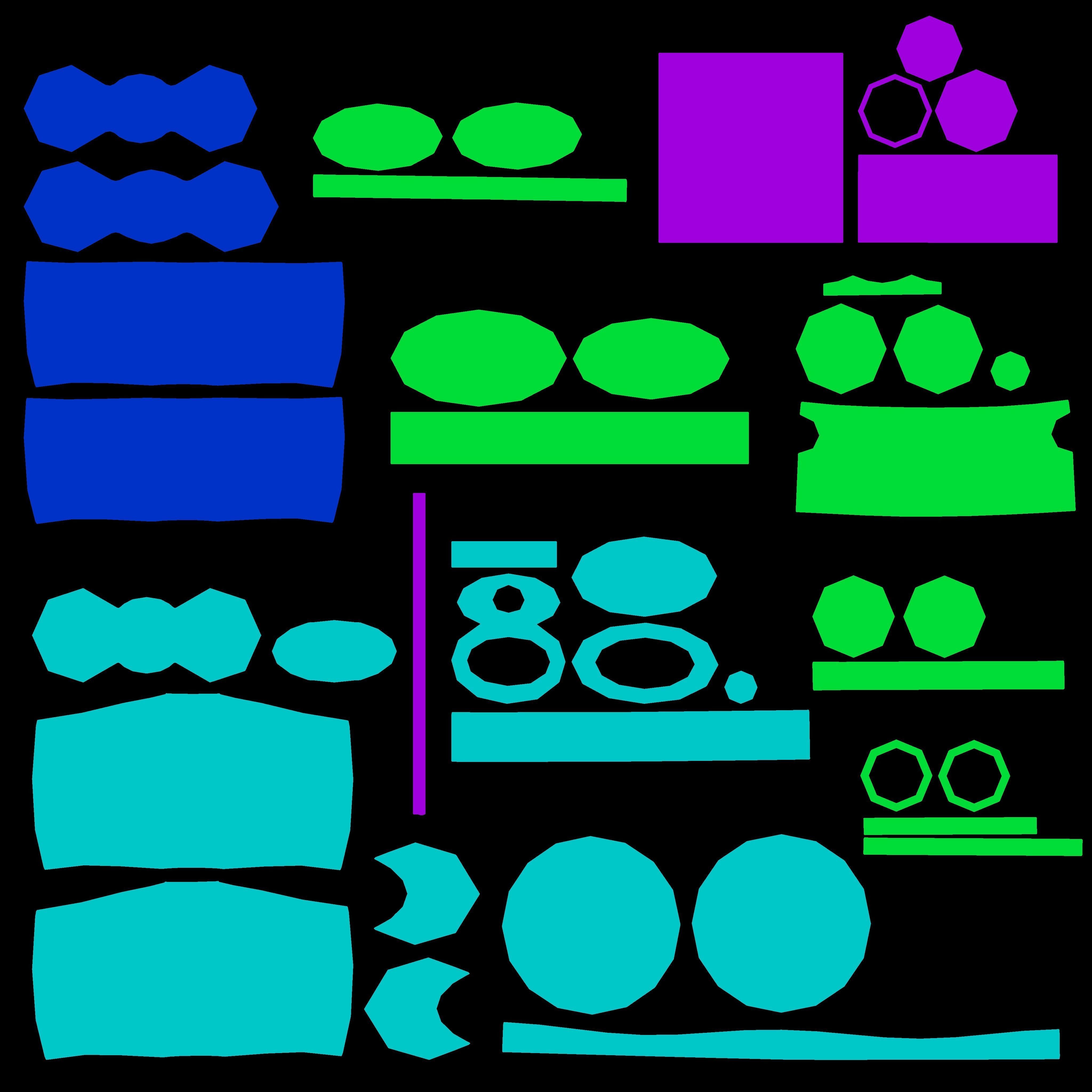 Perfume Bottle Low-poly 3D model_11