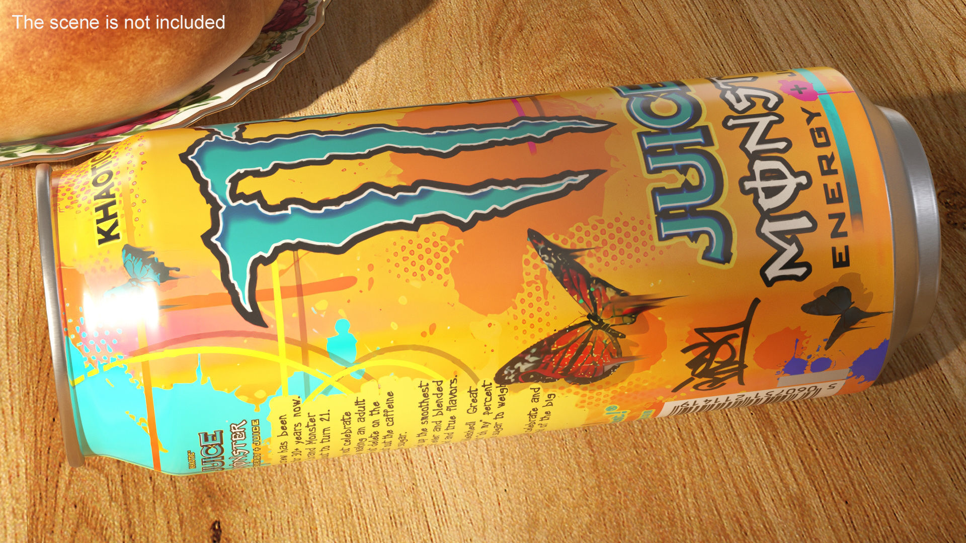 Monster Energy Juice Khaotic 3D model_2