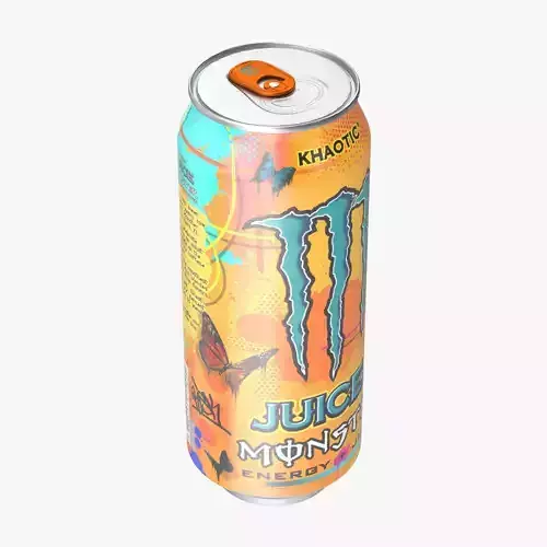 Monster Energy Juice Khaotic 3D model