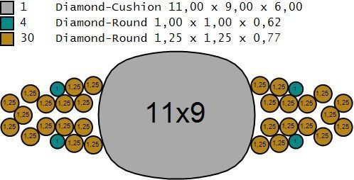 Woman Solitaire Ring 899 3D print model_8