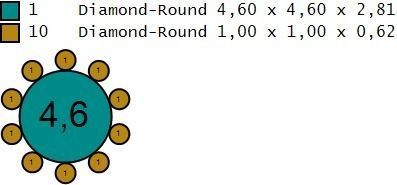 Woman Solitaire Ring 896 3D print model_8