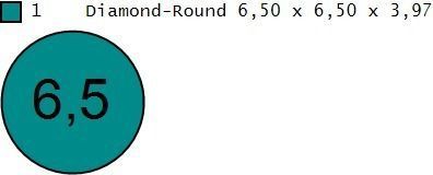 Woman Solitaire Ring 890 3D print model_8