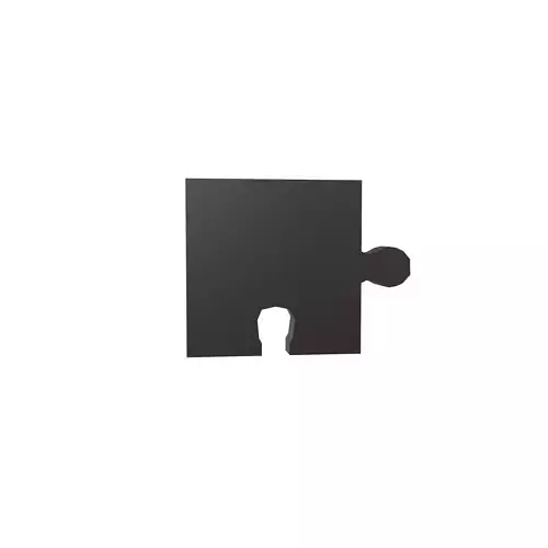 Jigsaw Puzzle Pieces V1 001 Low-poly 3D model