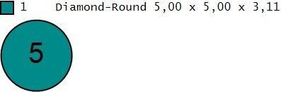 Woman Solitaire Ring 861 3D print model_9