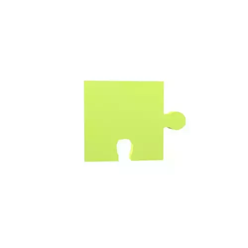 Jigsaw Puzzle Pieces V1 004 Low-poly 3D model