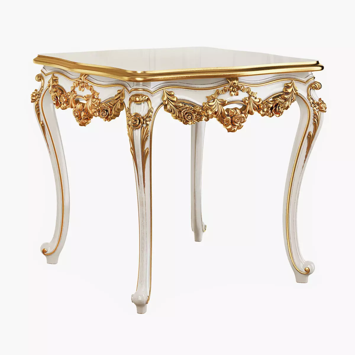 Classic coffe table 004 3D model_0