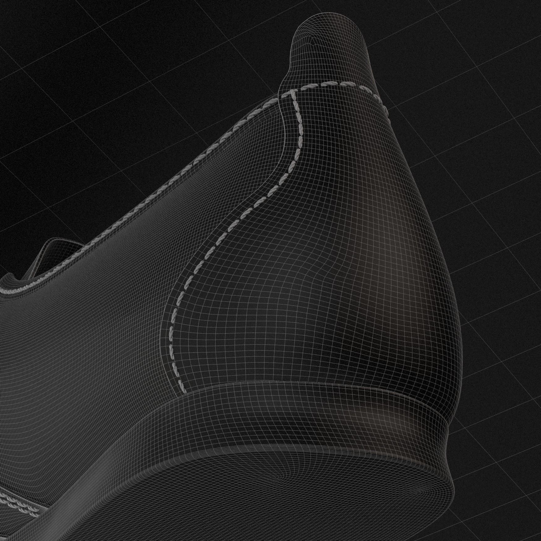 Dance shoes 3D model_7