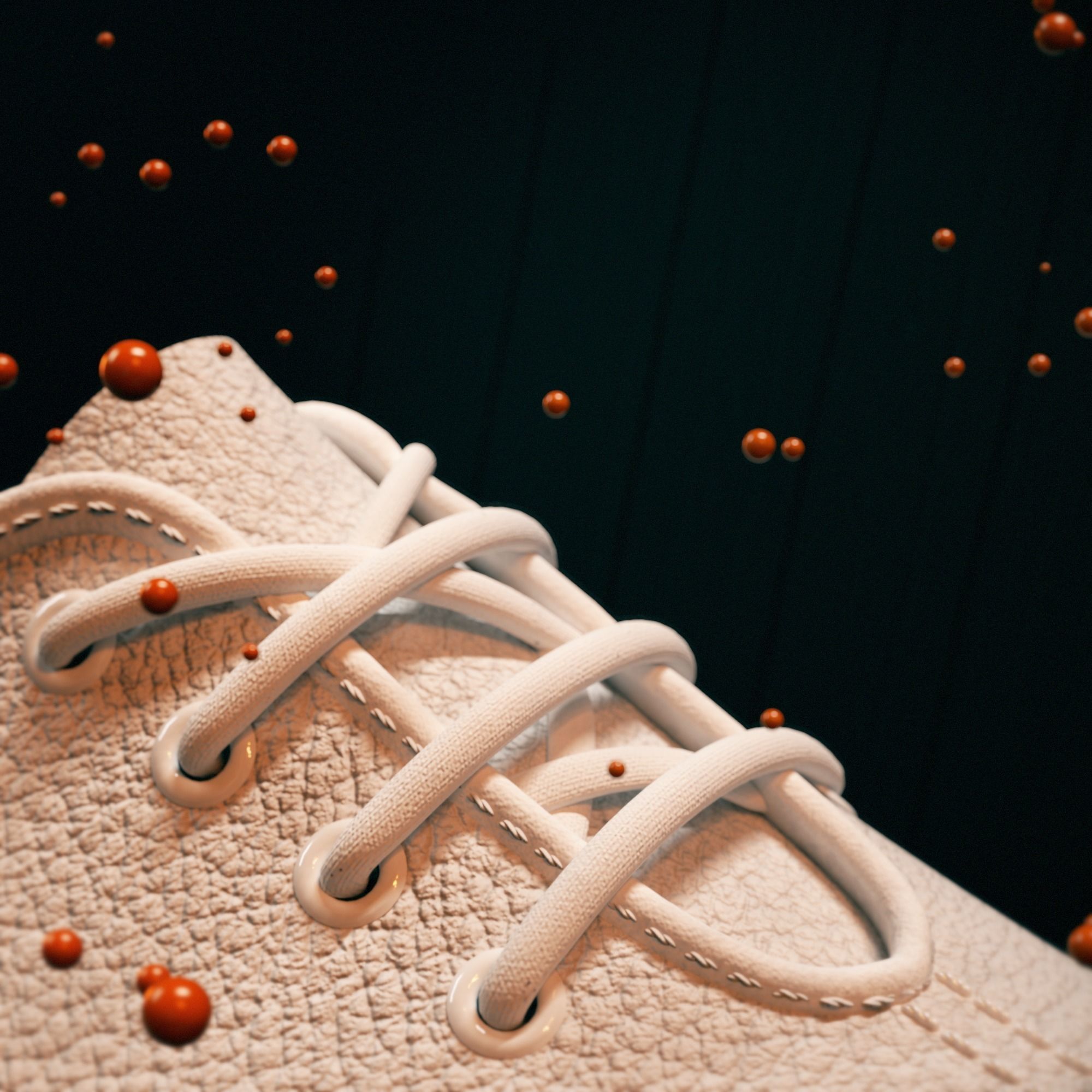 Dance shoes 3D model_5