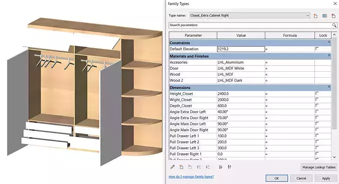 Closet Wardrobe Decor Cabinet