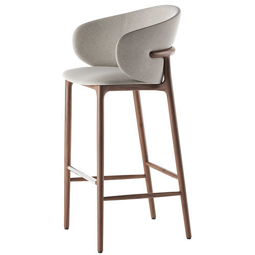 Mela Bar Chair By Artisan 3D model 5