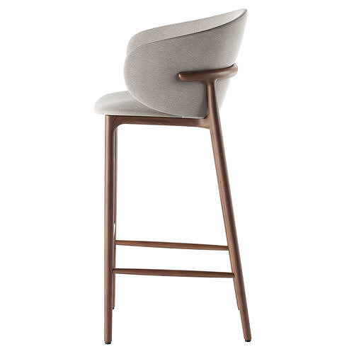 Mela Bar Chair By Artisan 3D model 6