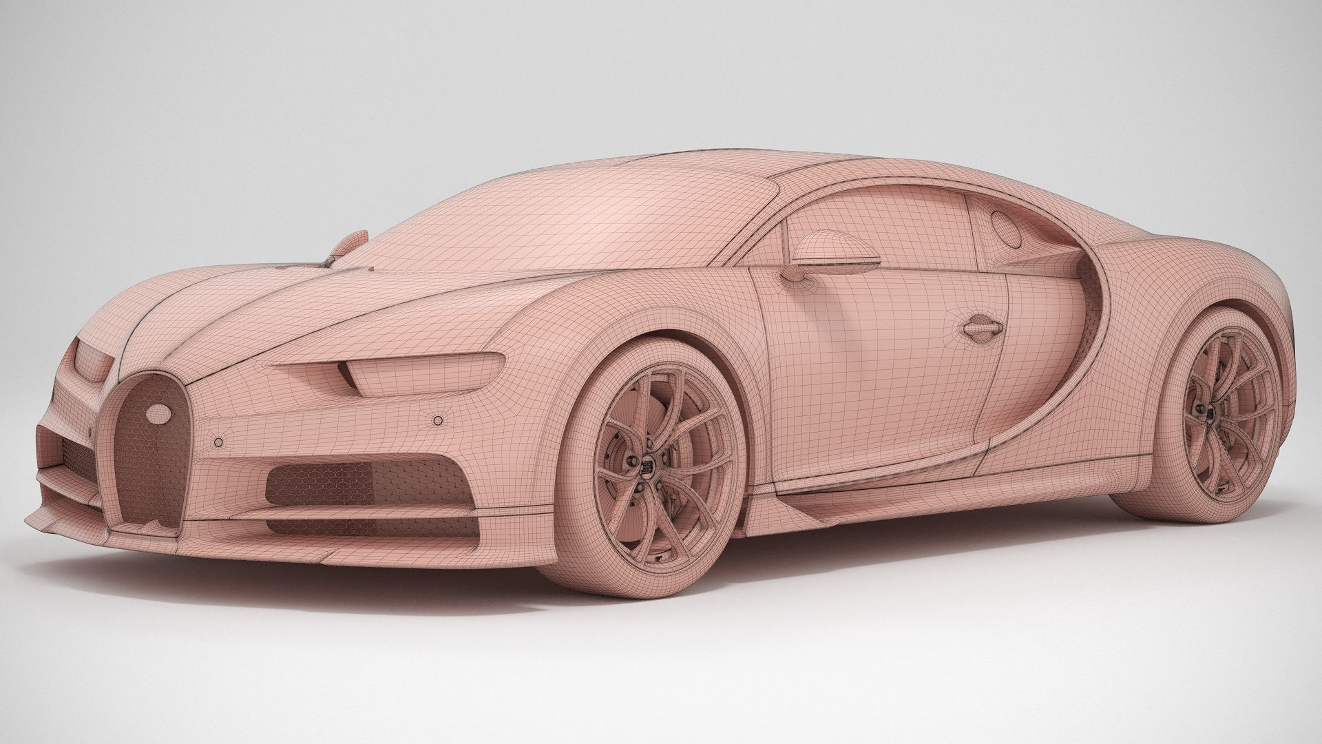 Bugatti Chiron 2023 3D model_19
