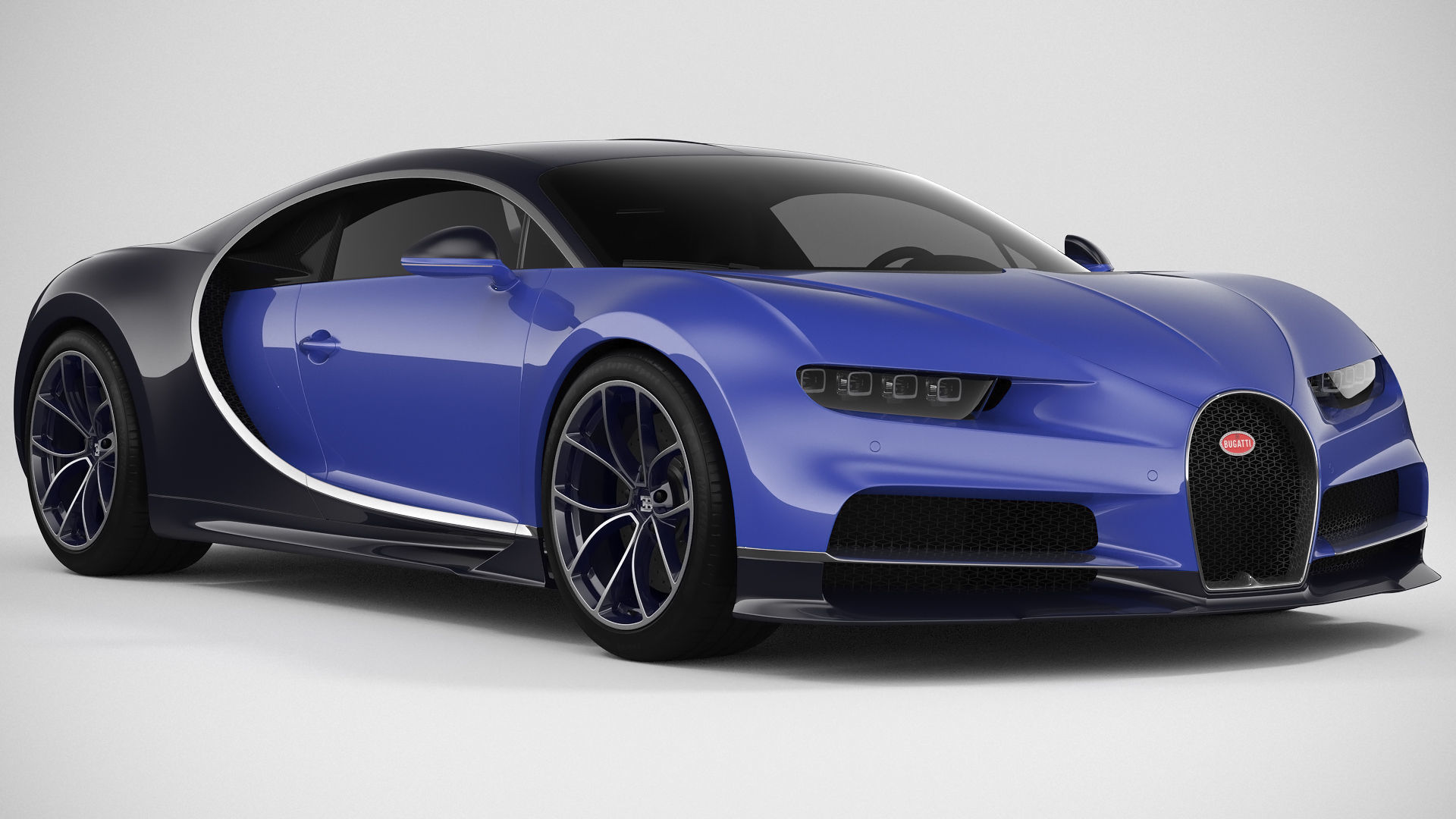 Bugatti Chiron 2023 3D model_5