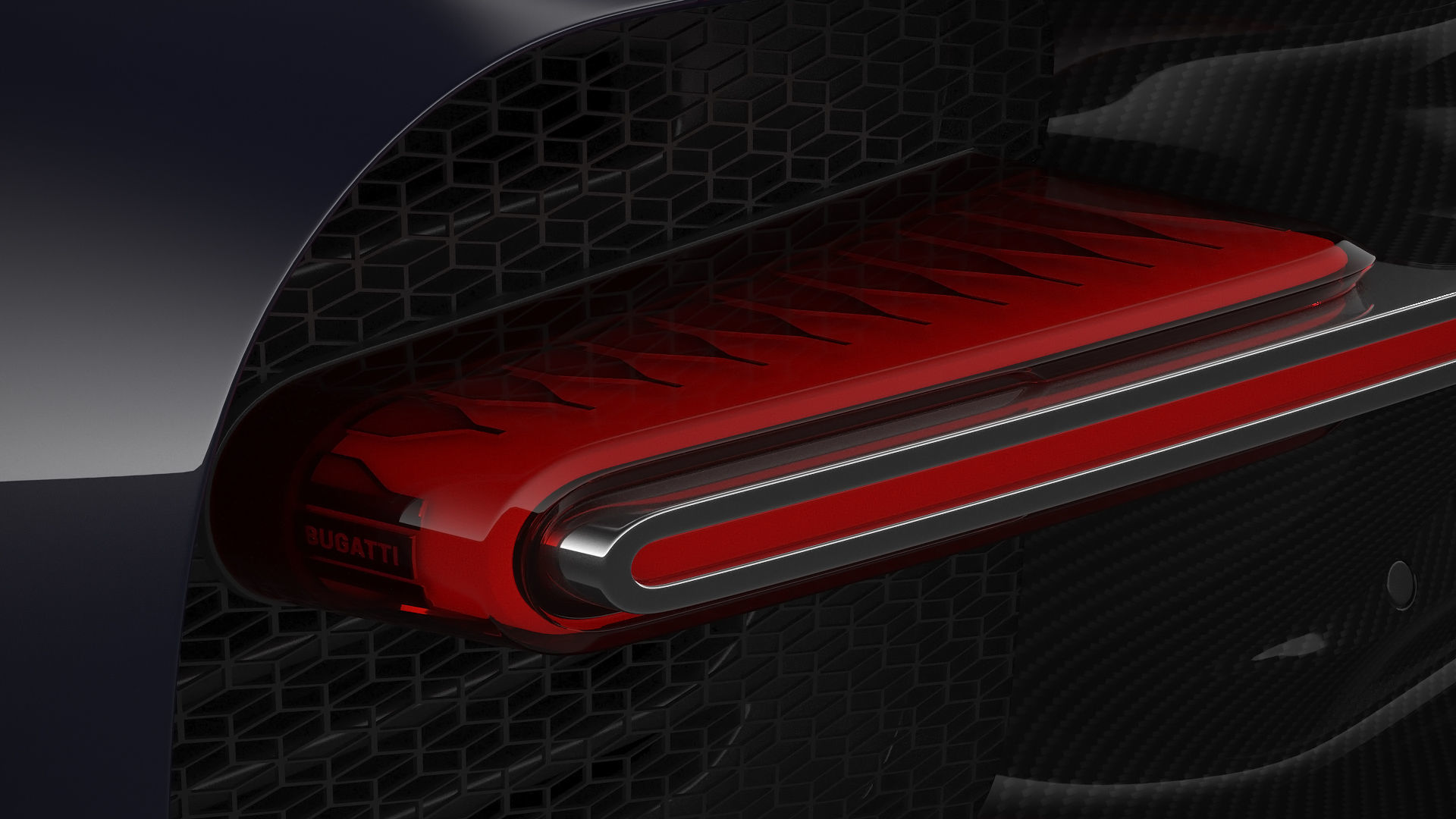 Bugatti Chiron 2023 3D model_11