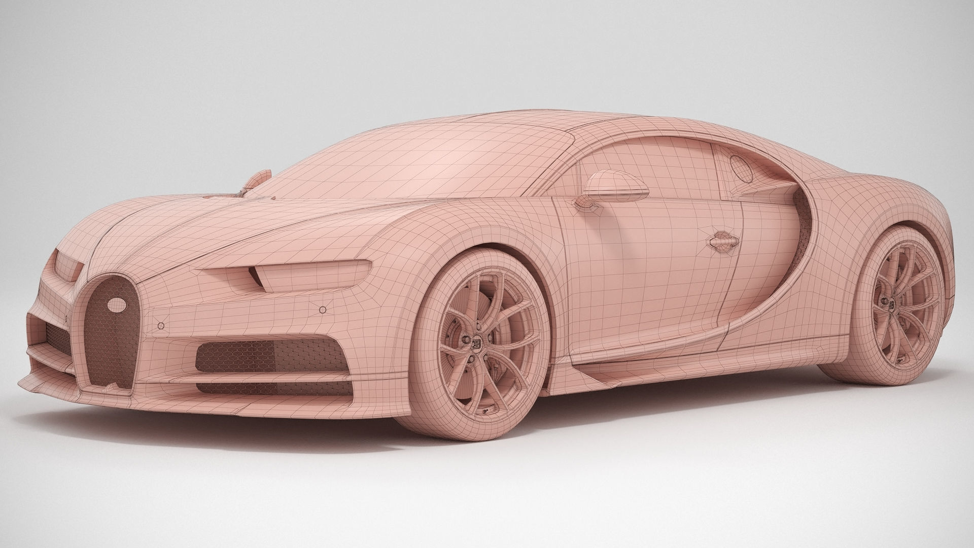 Bugatti Chiron 2023 3D model_17