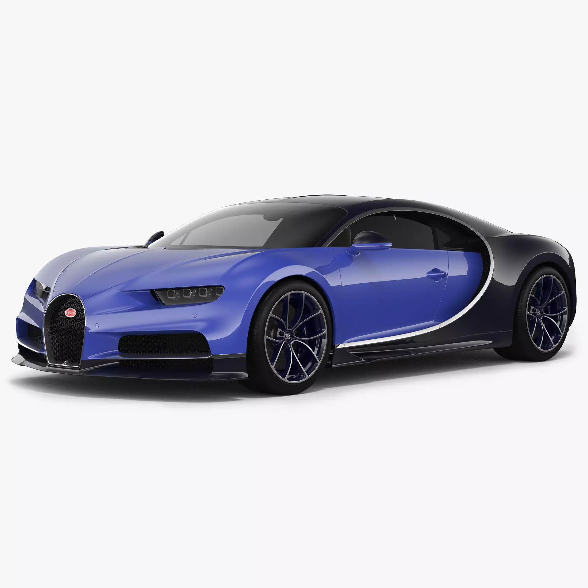 Bugatti Chiron 2023 3D model_0