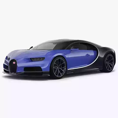 Bugatti Chiron 2023 3D model