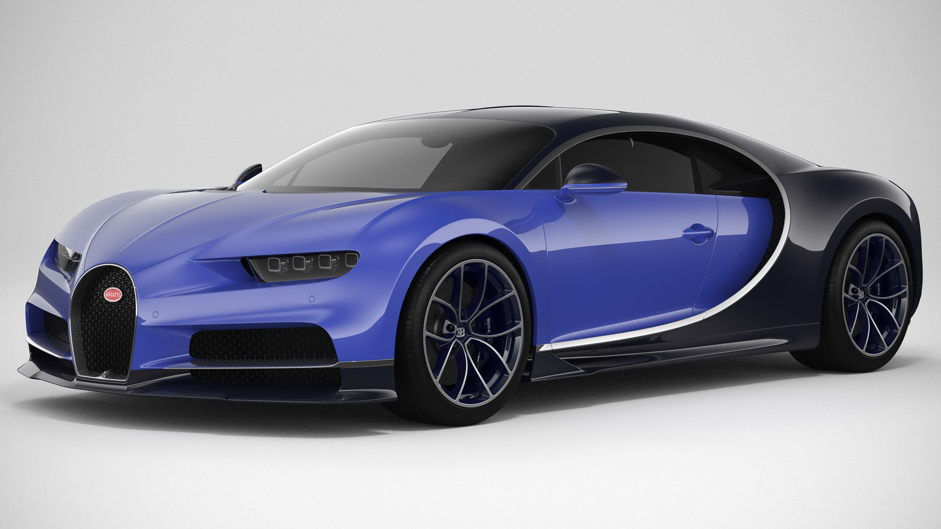 Bugatti Chiron 2023 3D model_1