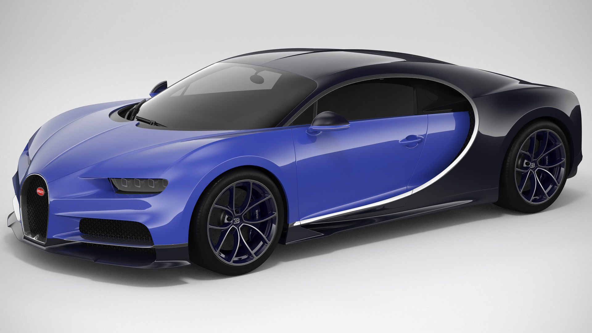 Bugatti Chiron 2023 3D model_7