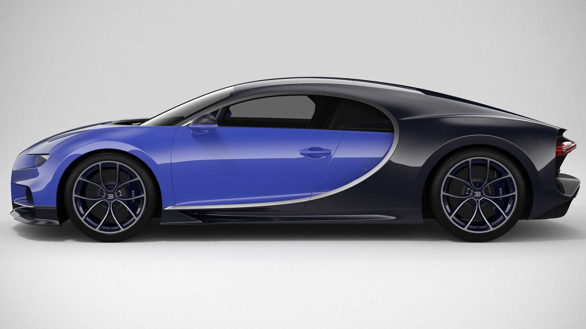 Bugatti Chiron 2023 3D model_2