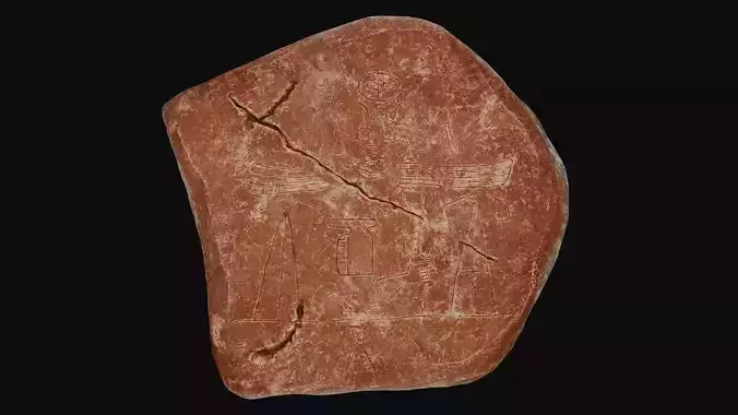 Kizildag - Hartapu Monument 2 3D model