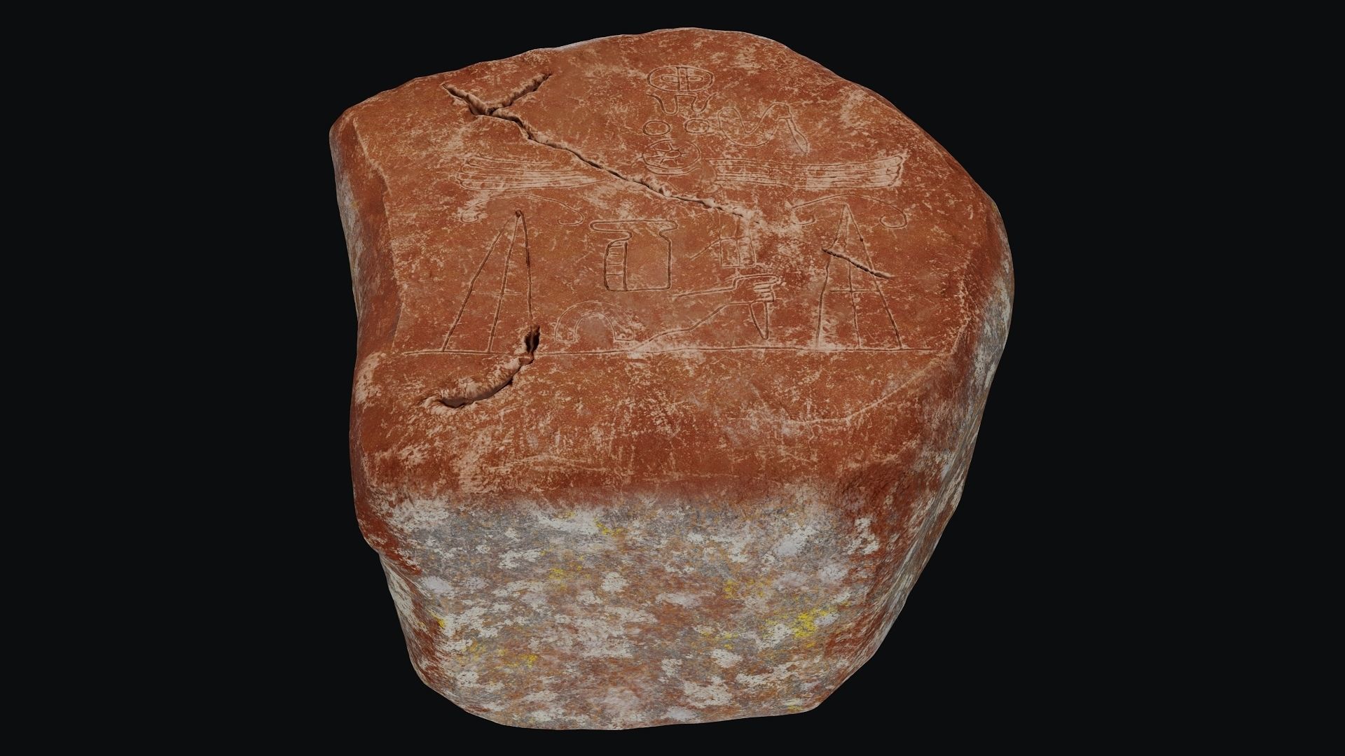 Kizildag - Hartapu Monument 2 3D model_8