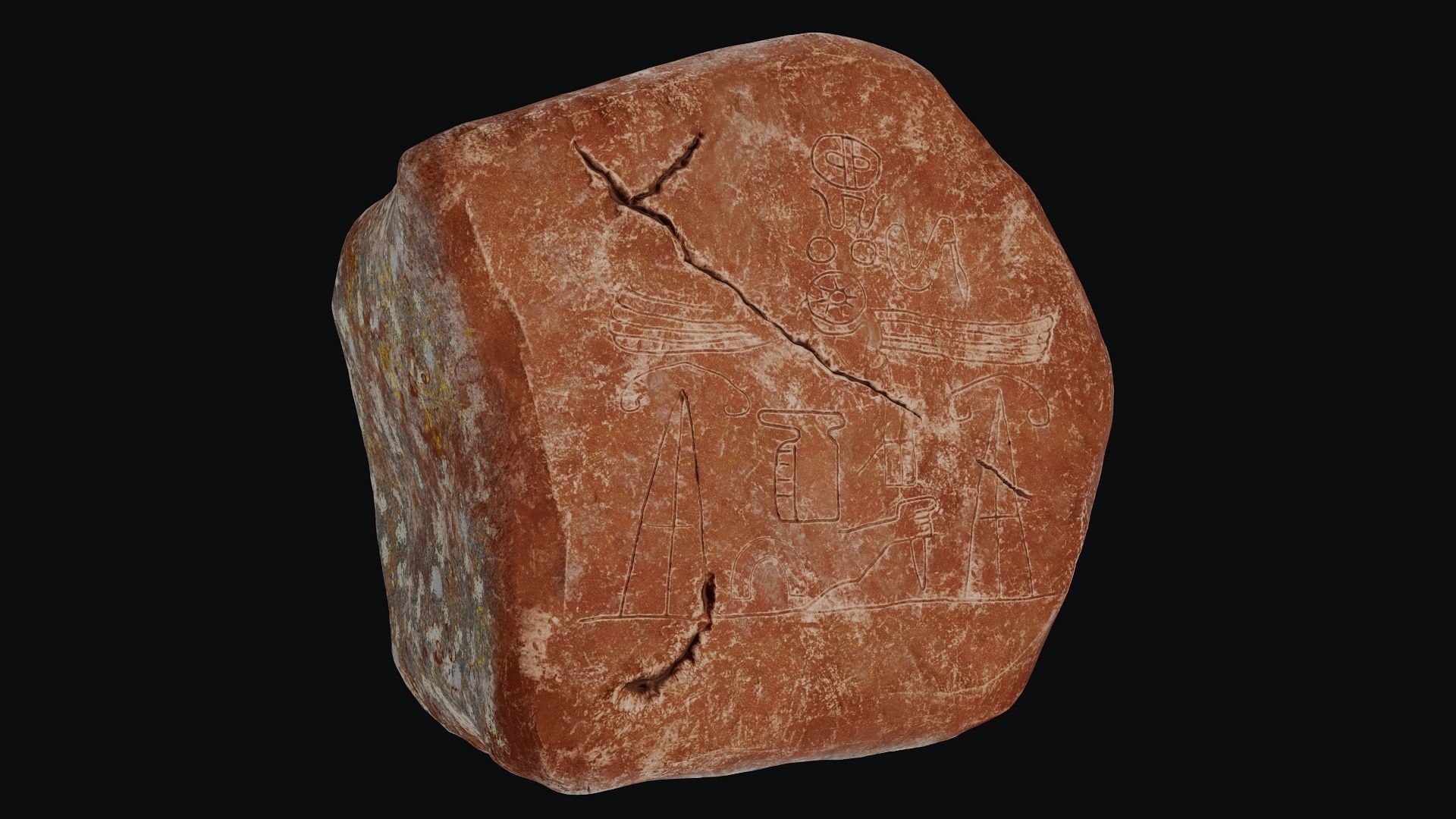 Kizildag - Hartapu Monument 2 3D model_4