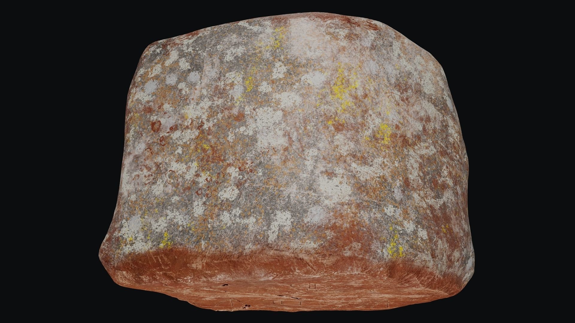 Kizildag - Hartapu Monument 2 3D model_9