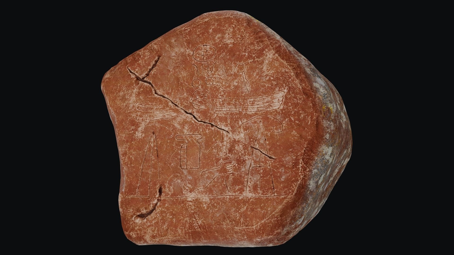 Kizildag - Hartapu Monument 2 3D model_14