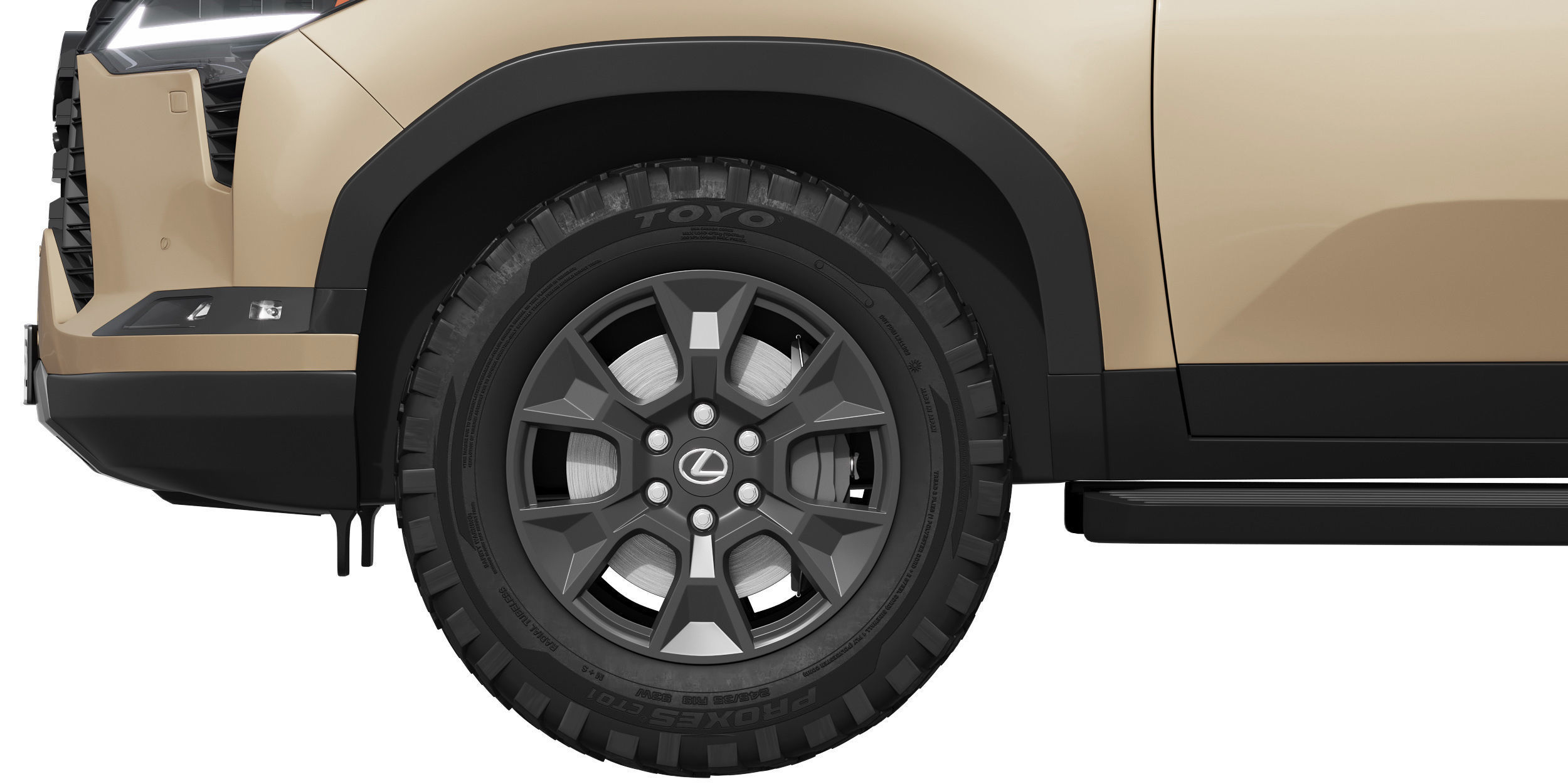 Lexus GX Overtrail 2024 3D model_10