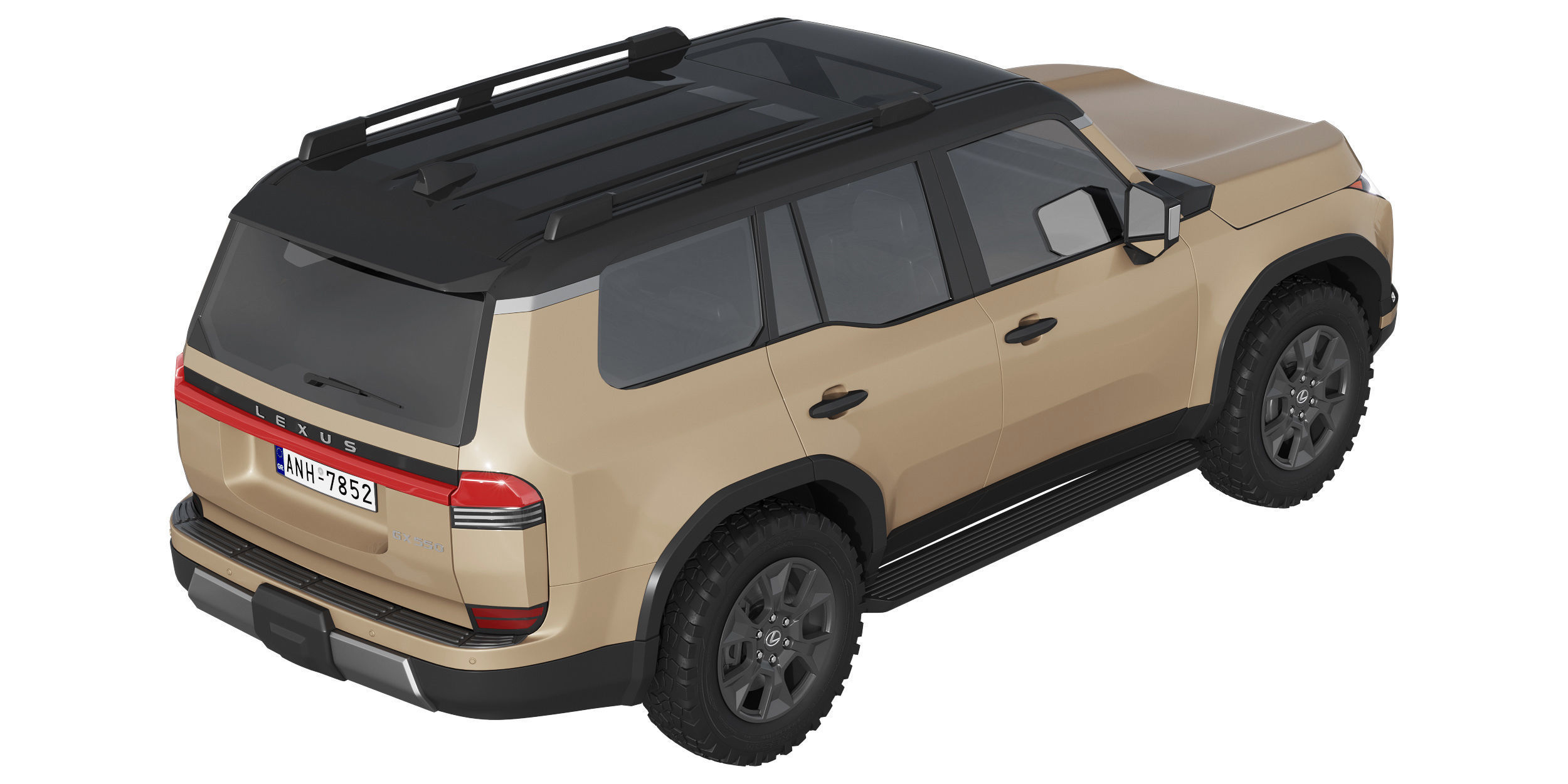 Lexus GX Overtrail 2024 3D model_4