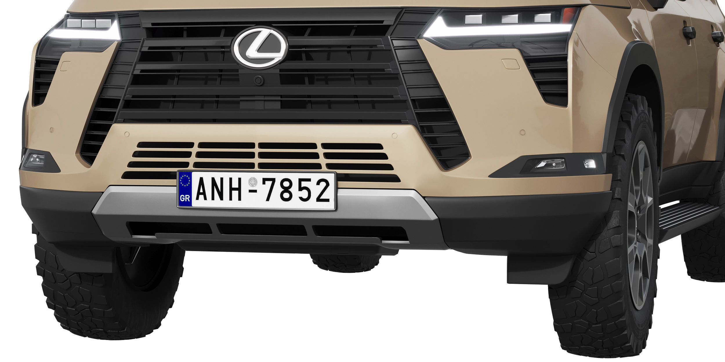 Lexus GX Overtrail 2024 3D model_9