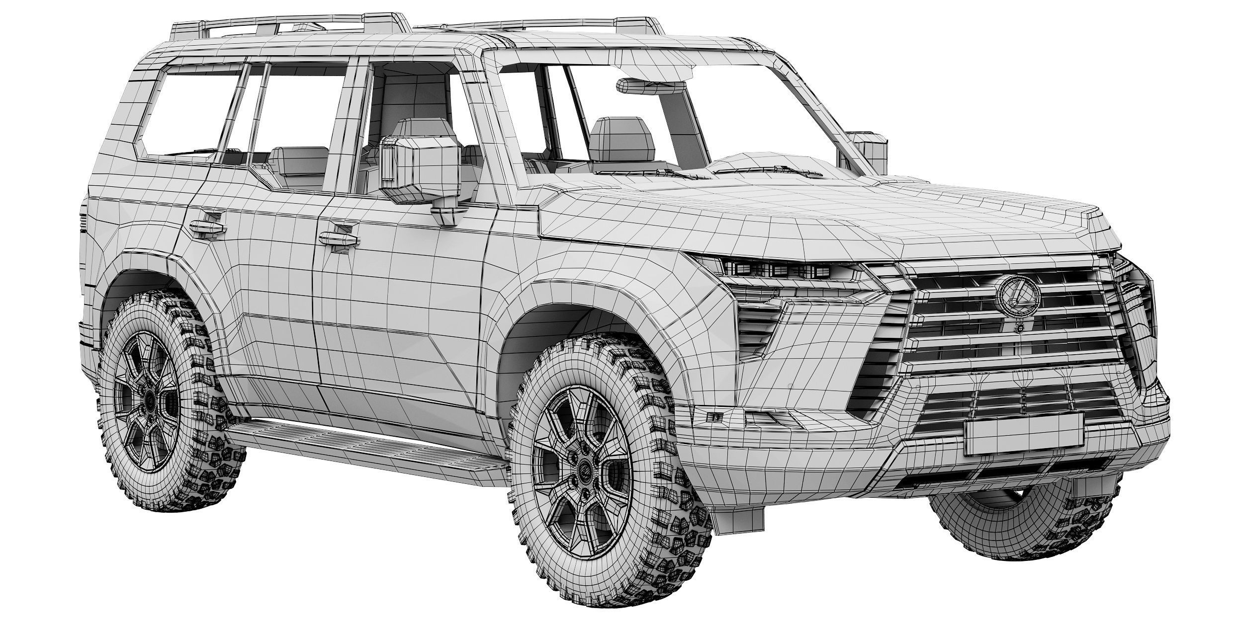 Lexus GX Overtrail 2024 3D model_14