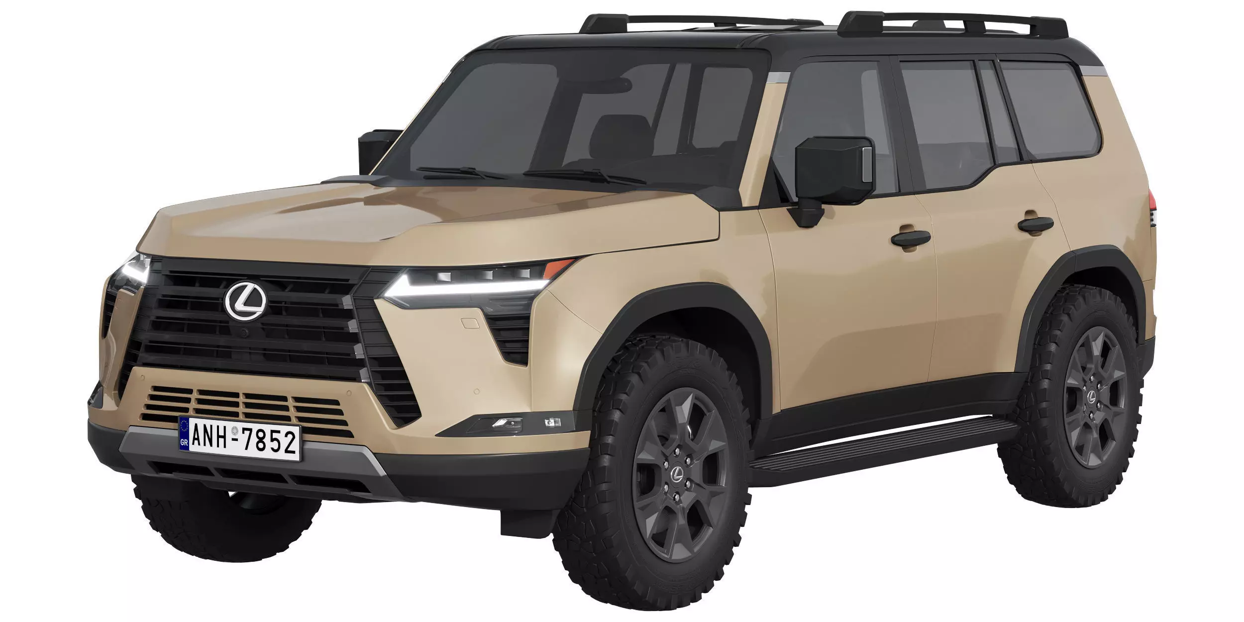 Lexus GX Overtrail 2024 3D model_0