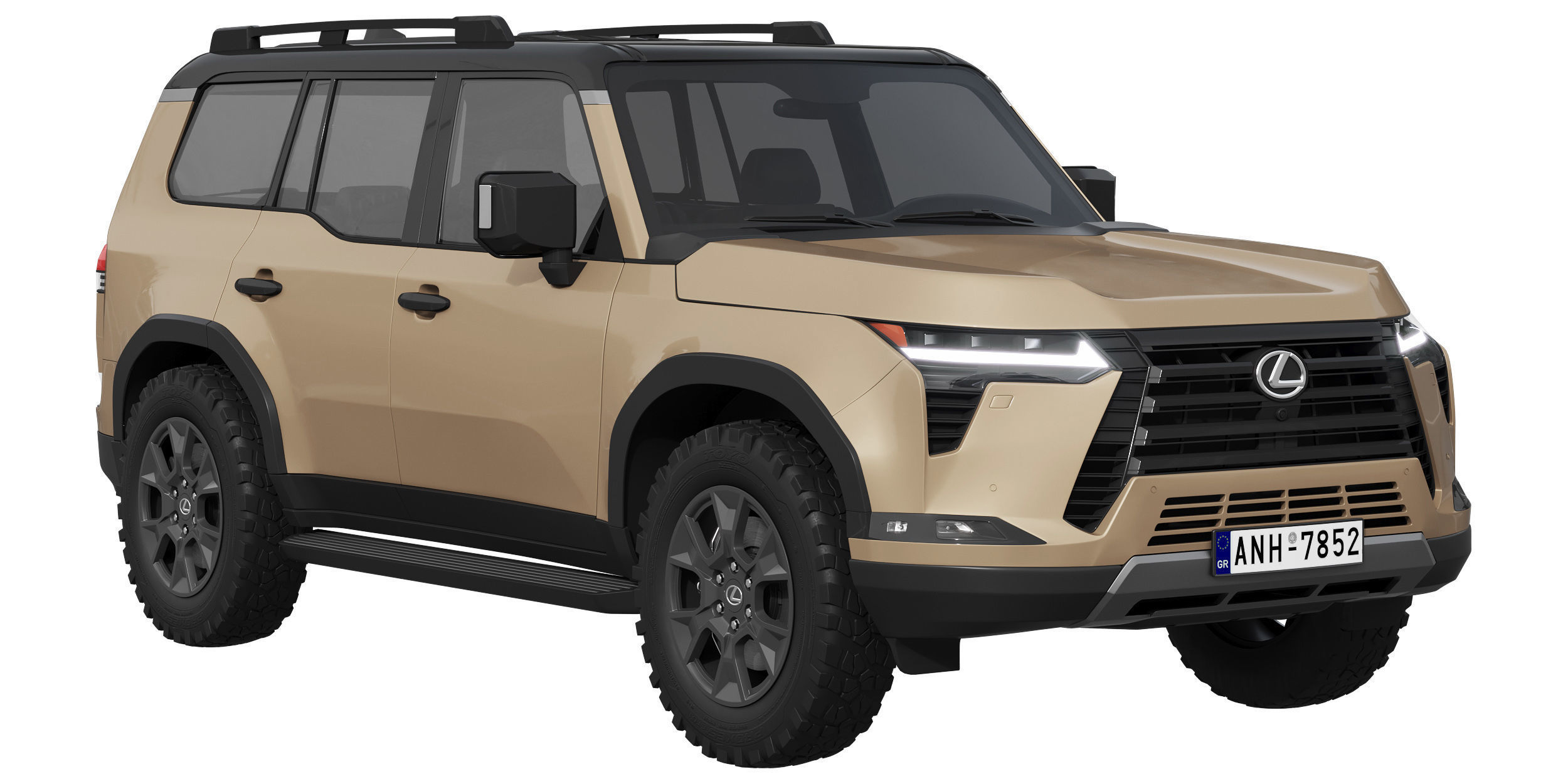 Lexus GX Overtrail 2024 3D model_1