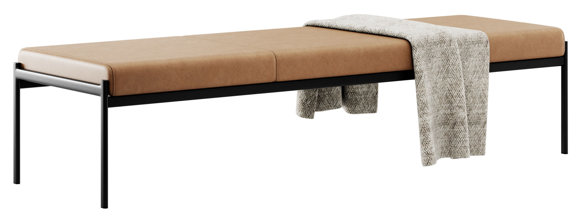 Kiki 3 seater Bench by Artek 3D model_8