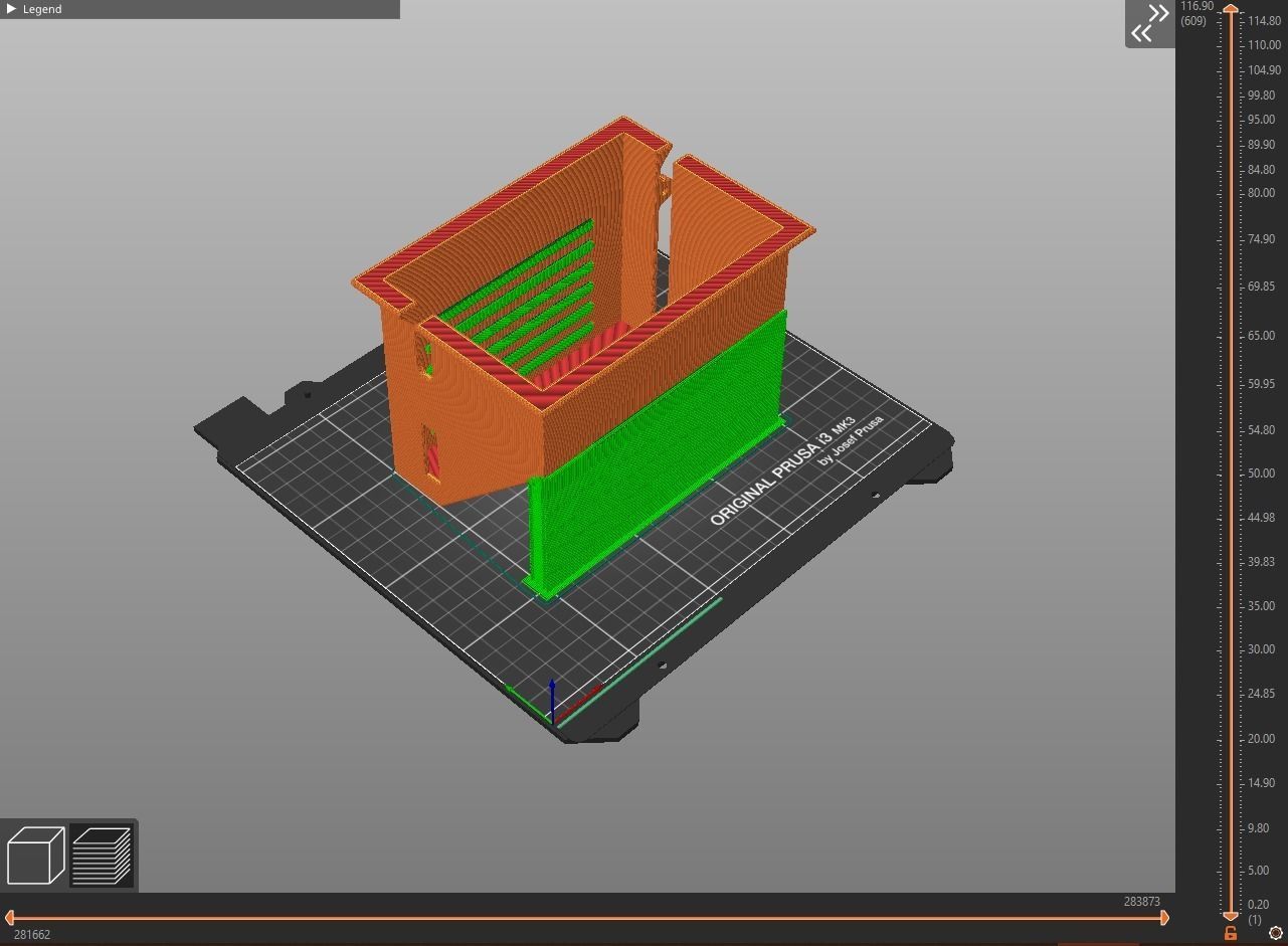 Cloudray Ruida 6442S Panel Mount 01 3D print model_2