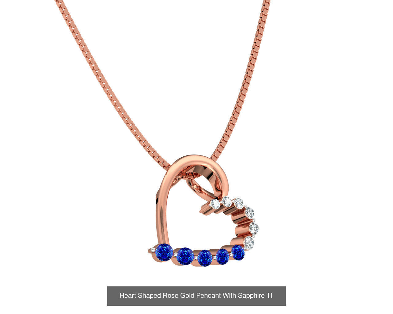 3DM 78 HEART PENDANT 3D Model Collection_80