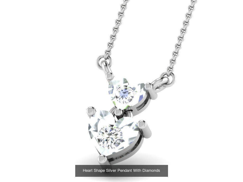 3DM 78 HEART PENDANT 3D Model Collection_59